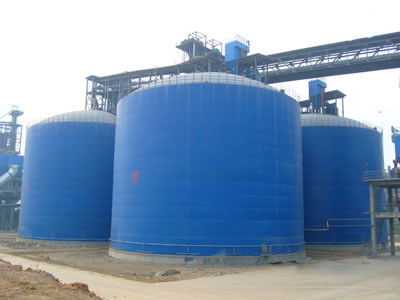 蕲春水泥钢板库改造