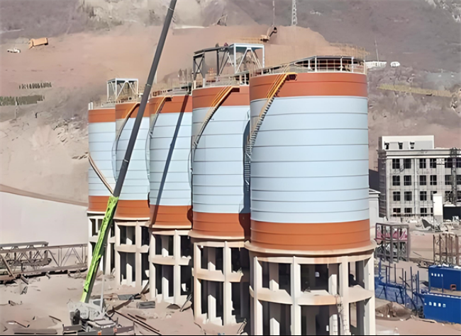 蕲春高架钢板仓